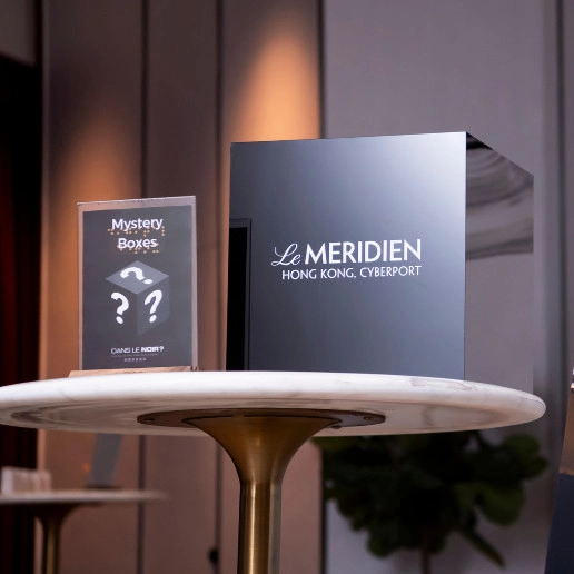 Caja misteriosa de Dans le Noir ? propuesta para una experiencia de team building