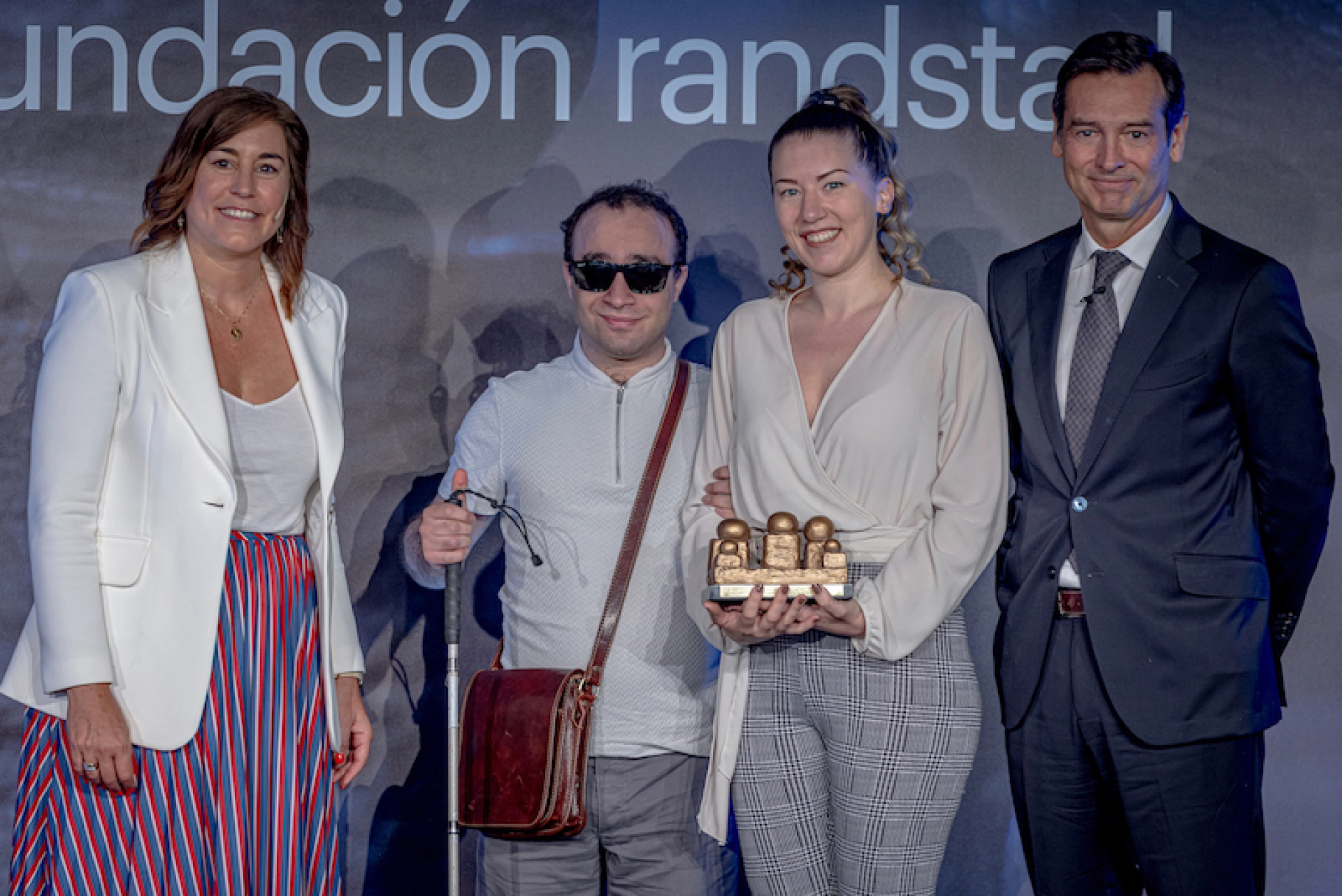 Los ganadores de la decimoséptima Gala de la Fundación Randstad 2022 - Foto por Estudio 2.0